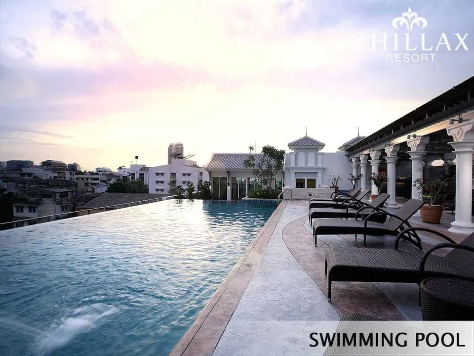 Rooftop swimming pool at Chillax Resort Bangkok — view 6