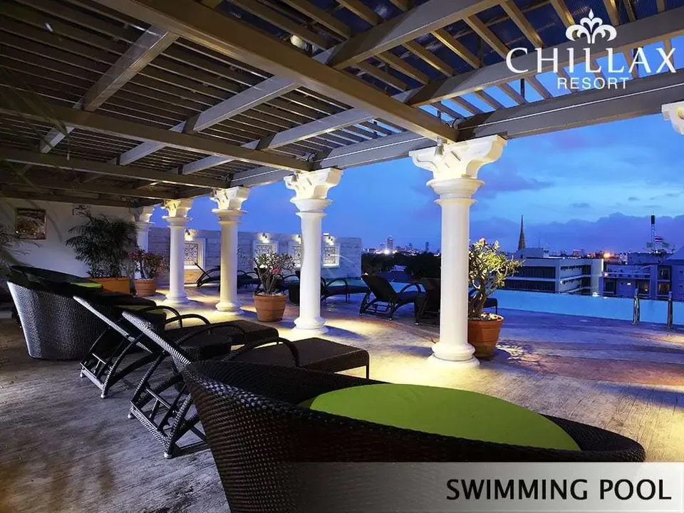 Rooftop swimming pool at Chillax Resort Bangkok — view 4