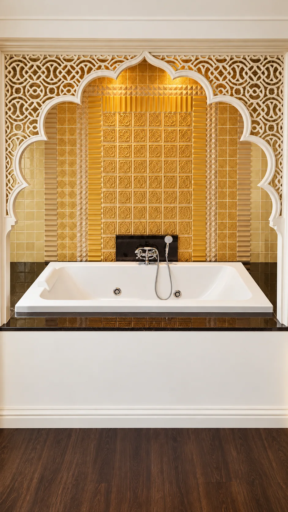 The Premier Room offers our supreme, largest whirlpool bathtub—more spacious than the bath in every other room category. Set within a private romantic relaxation zone, it pairs exceptional bathing comfort with views across Bangkok Old Town.